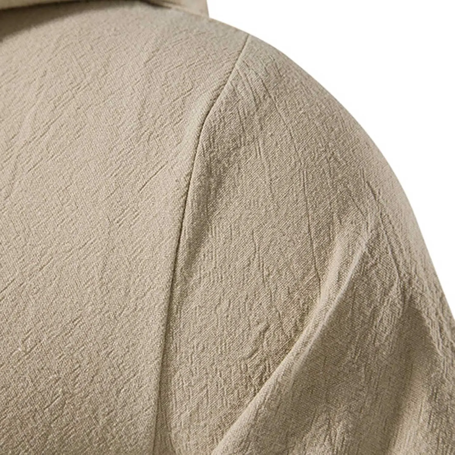Linen Cotton Shirt for Men 2025 Tie Up Hoodie Tie Up Tee Short Sleeve Tops Summer Vacation Fashion Shirts Tops