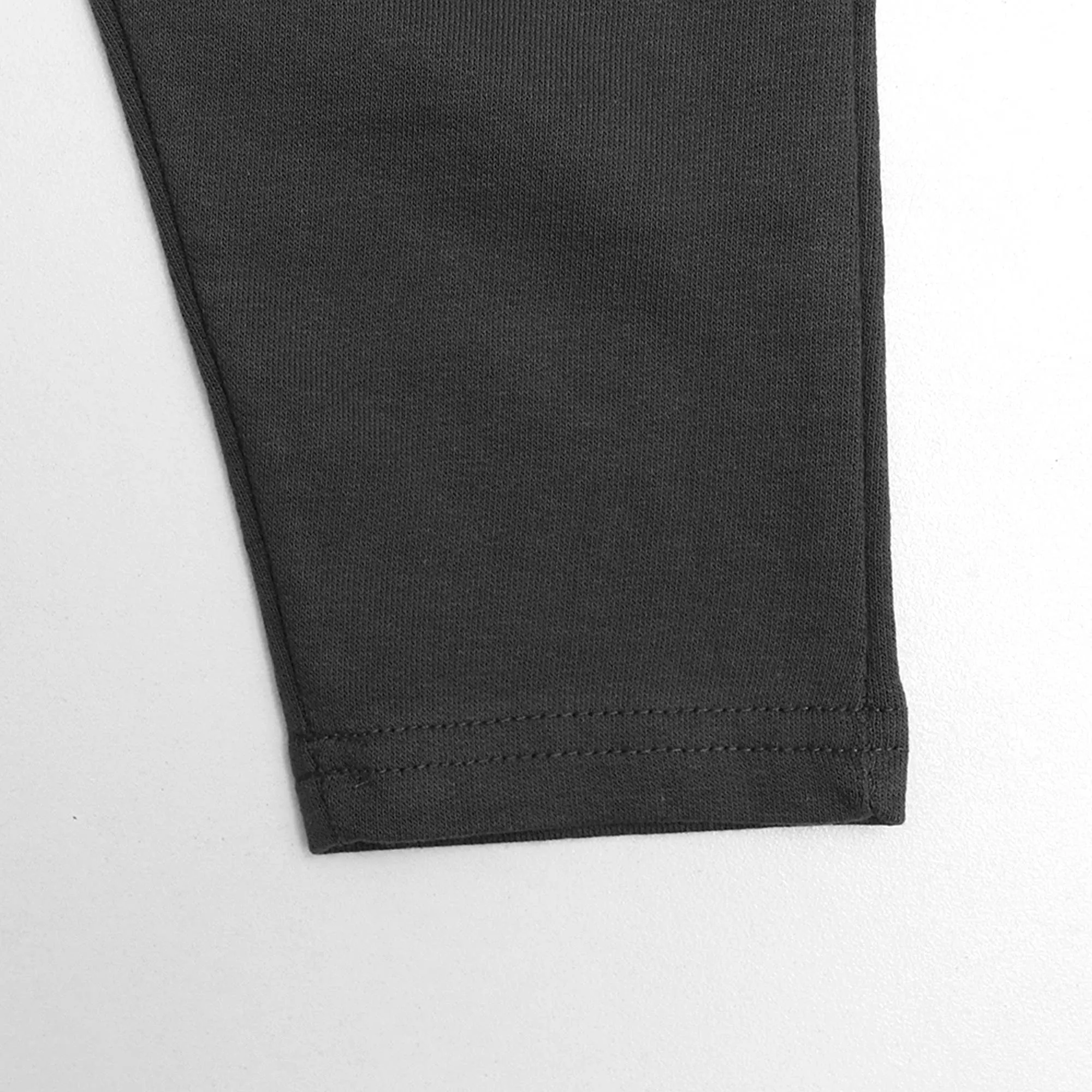 MINI.B - Kids 'Charcoal' Ribbed Waistband Slim Fit Terry Trousers MB1190