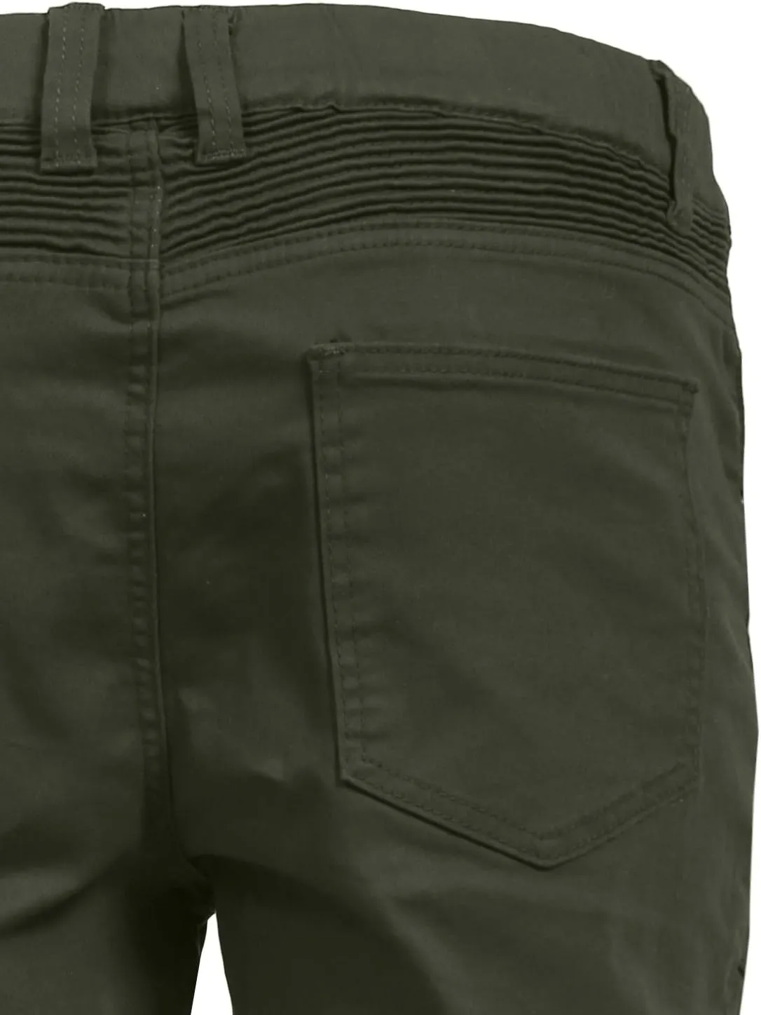 NE PEOPLE Men’s Jogger Pants – Casual Moto Biker Zipper Slim Fit French Terry Fleece Tapered Leg Elastic Waist (XS-5XL)