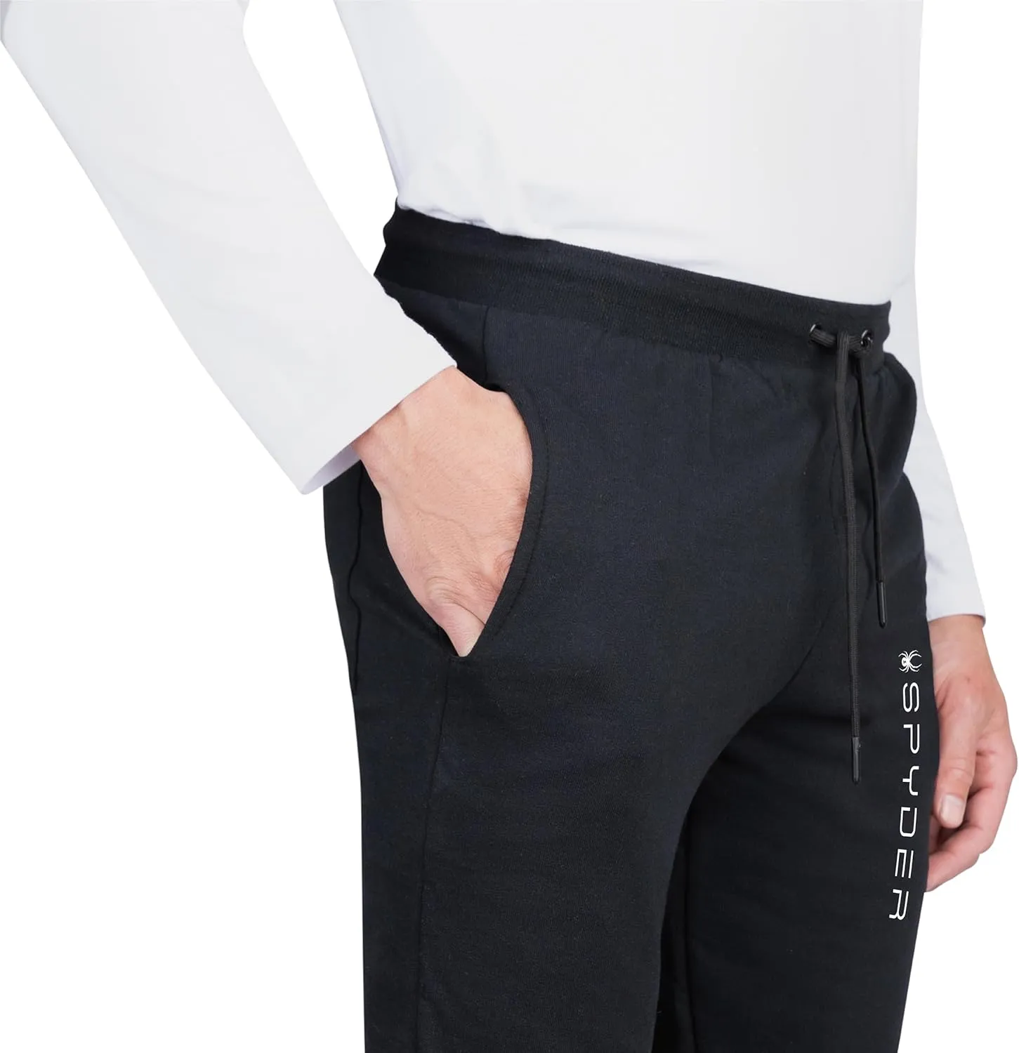 Spyder Men's Lounge Jogger Pants Workout Gym Jogging Sweatpants for Athletic and Casual Activities