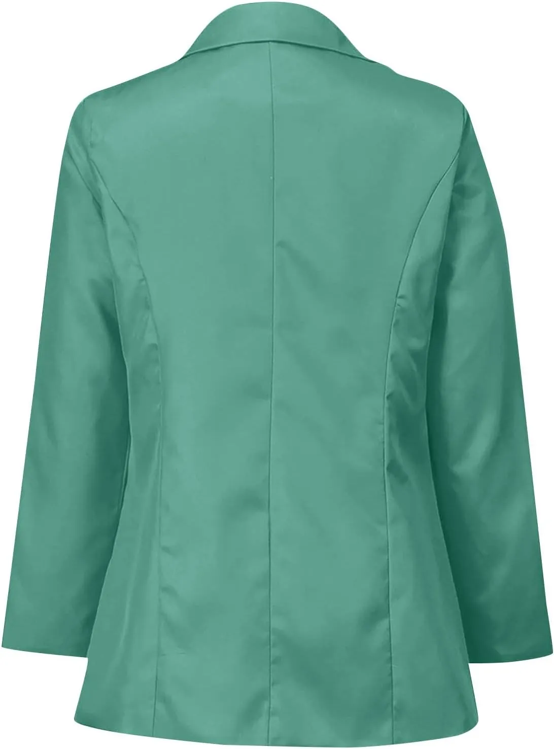 Womens 2024 Trendy Casual Blazers Open Front Long Sleeve Cardigan Work Office Suit Jacket Printed Blazer with Pocket