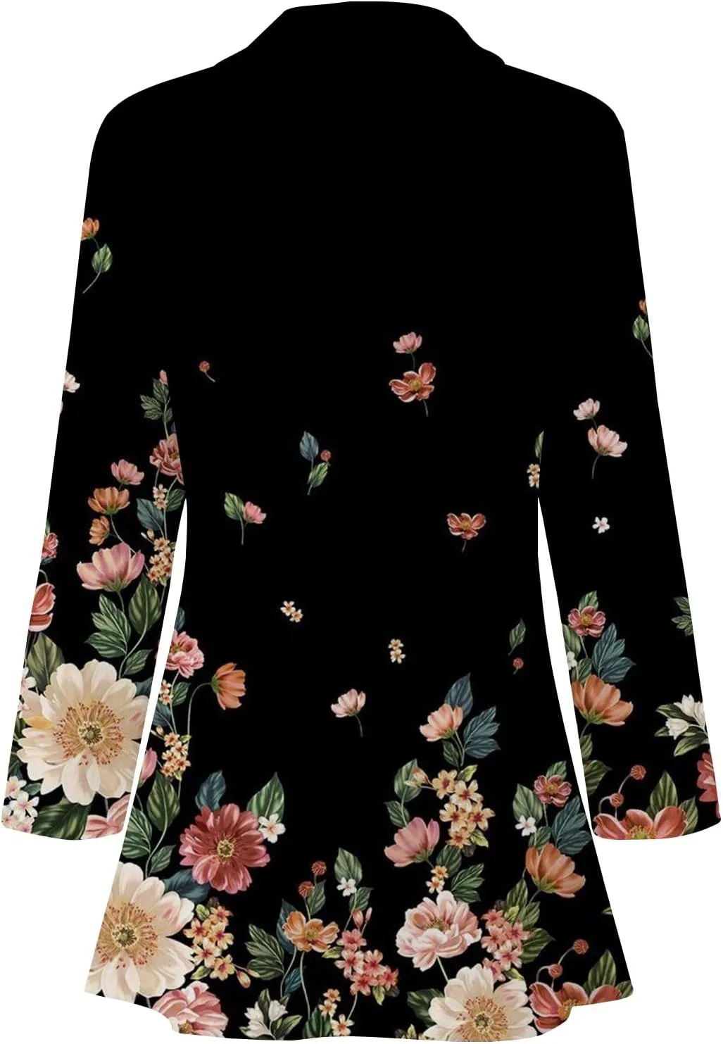 Women's Blazers & Suit Jackets Casual Printed Suit Long Sleeve Loose Comfortable Cardigan Coat Casual Blazer