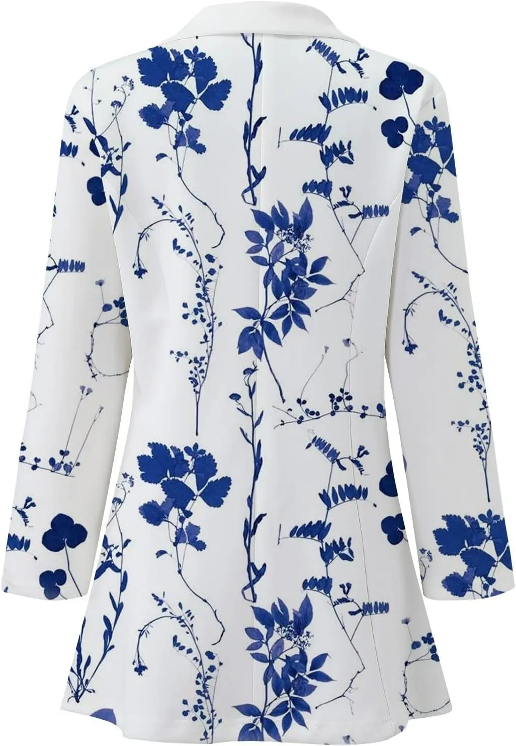 Women's Blazers & Suit Jackets Casual Printed Suit Long Sleeve Loose Comfortable Cardigan Coat Casual Blazer