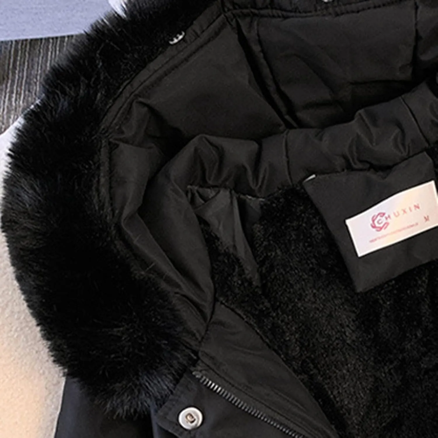 Women's Plus Size Winter Coat 2024 Warm Long Puffer Coat Drawstring Thicken Parka Jacket with Removable Hood