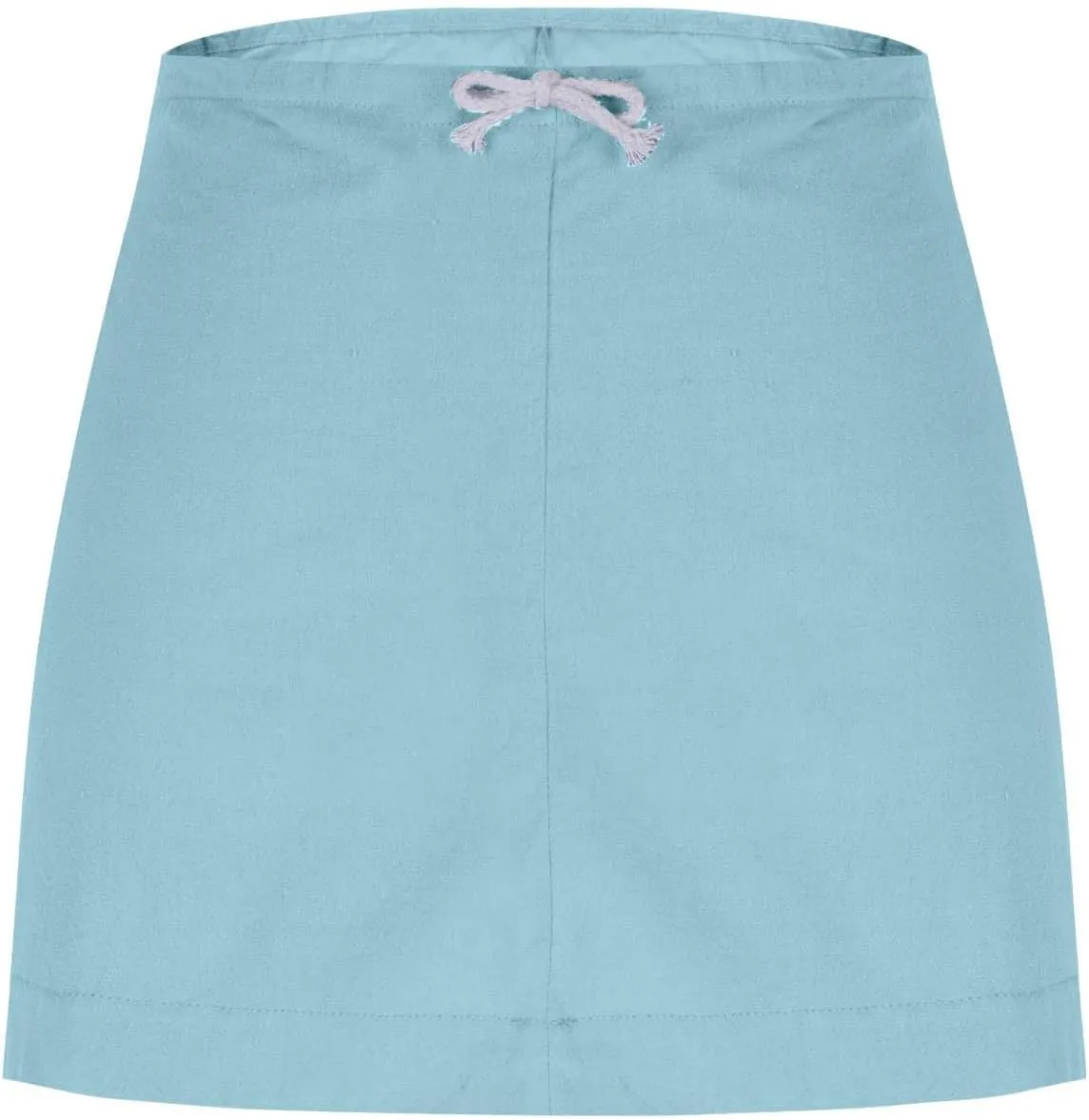 Women's Summer Mini Skirt Drawstring High Waist Casual Loose Fit Short Skirts Beach Vacation Outfits Clothes