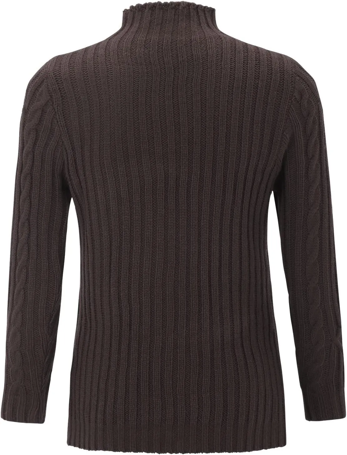 Womens Turtleneck Oversized Sweaters Wool Knit Bottom Female Long Sleeve Thick Loose Pullover Sweaters for Women