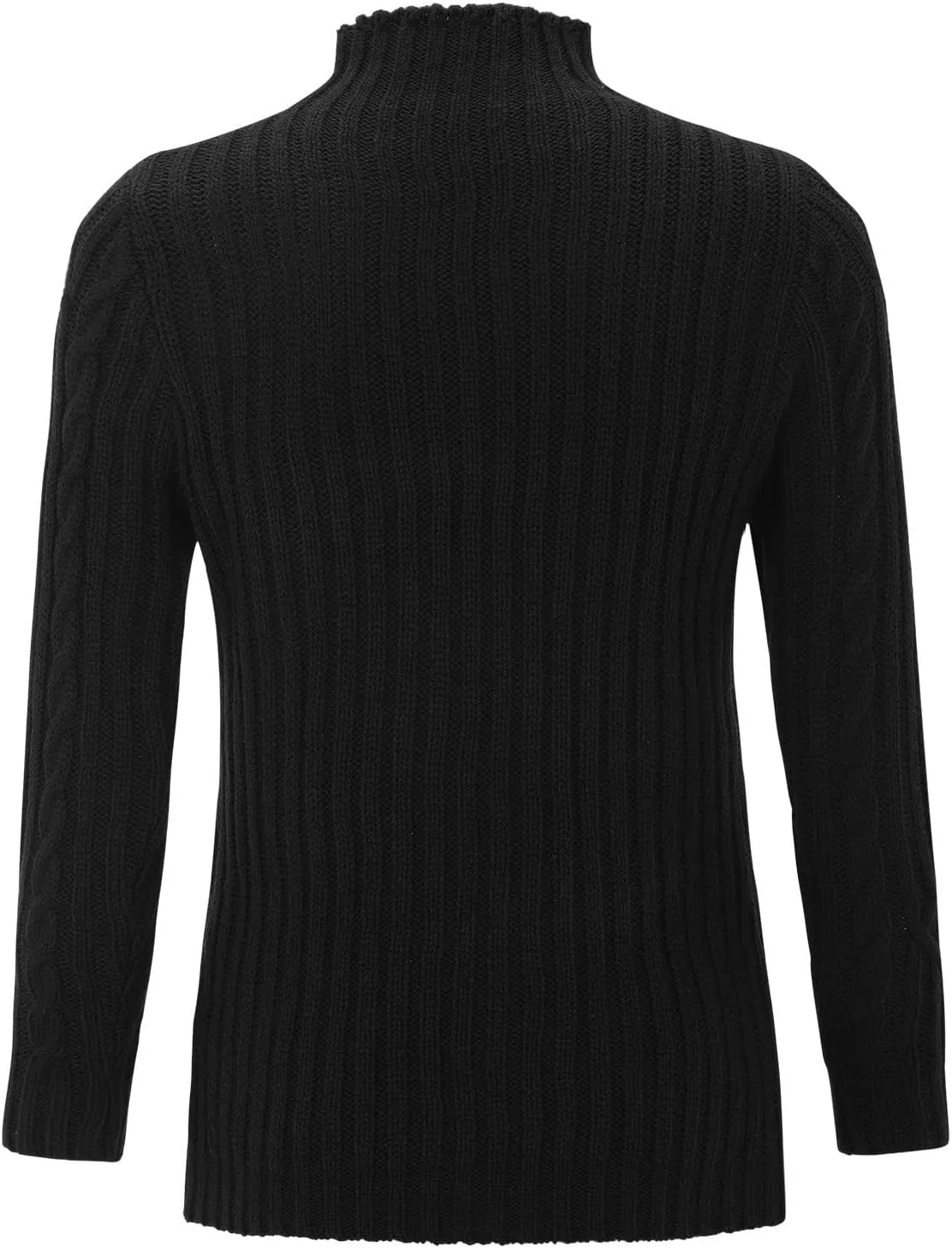Womens Turtleneck Oversized Sweaters Wool Knit Bottom Female Long Sleeve Thick Loose Pullover Sweaters for Women